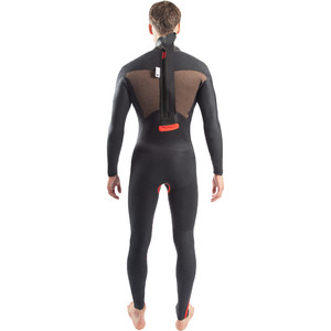 2023 Gul Mens Response 5/3mm GBS Back Zip Wetsuit RE1213-C1 - Navy / Red